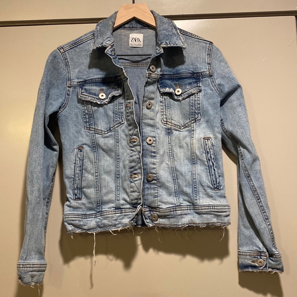 Zara jean jacket